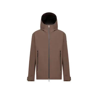 Moncler Moncler Marana 3-in-1 Hooded Short Down Jacket, Men, Brown, Size: 2