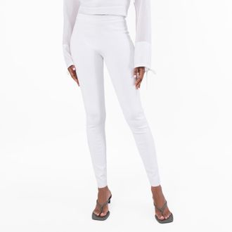 Ferragamo Viscose Stretch Leggings, Size X-Small