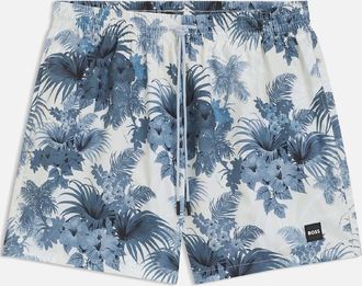 HUGO BOSS Mens Piranha Swim Shorts - Blue - Size: 32/30/31
