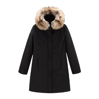 Woolrich Parkas, female, Black, Size: XS Parka