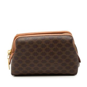 Celine Pre-owned Celine Macadam Coated Canvas Pouch Ladies 0NLNHP01E3ER1OIJ