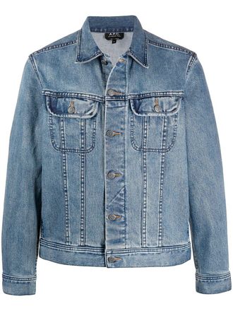 A.P.C. classic denim jacket - Blue