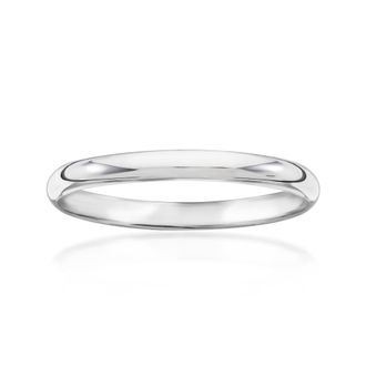 RS Pure by Ross-Simons 14kt White Gold Polished Ring