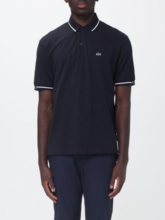 A|X Armani Exchange Polo in cotone Piquet con logo