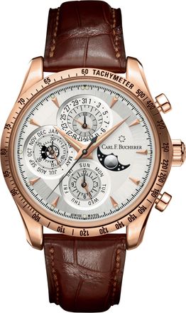 Bucherer Manero Chronograph Perpetual Automatic Mens Watch 00.10907.03.13.01