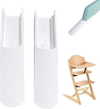 OEM 1 Paio Di Barre Antiribaltamento Per Seggioloni, 14,1 X 3,2 Cm Protezioni Per I Piedi Per Seggioloni Prolunga Antiscivolo Per Seggioloni, Incluse Le B