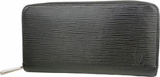 Louis Vuitton Noir Long Wallet (Bi-Fold) (Pre-Owned)