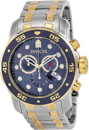 Invicta Pro Diver Chronograph Blue Dial Mens Watch 0077