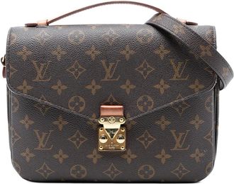 Louis Vuitton 2020 Monogram Pochette Metis tas - Bruin