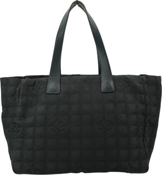 Chanel Stoffen Tote Bag Nieuwe Reislijn