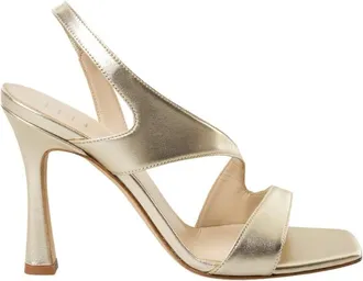 Lella Baldi Sandalo laminato - - Shoes - Donna - Giallo - 36 EU
