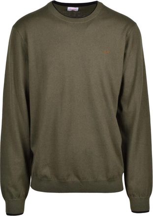 Sun 68 Heren, Truien, Groen, Maat: 2XL Katoen