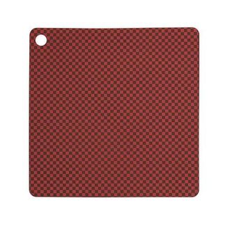 OYOY Placemat Checker - Pack of 2 in Red at Nordstrom