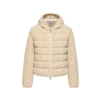 Moncler Teddy Quilted Fleece-texture Jacket