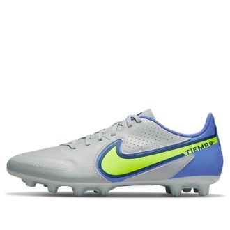 Nike Tiempo Legend 9 Academy HG Hard Ground Grey Soccer Spike Grey Green DB0626-075