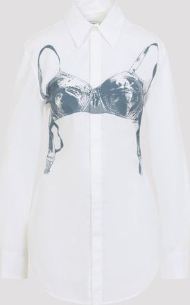 Jean Paul Gaultier Scanned Bra Shirt