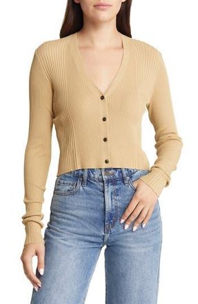 Rag & Bone Carrie Button Cardigan in Khaki at Nordstrom Rack, Size Xx-Small