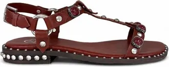 Ash Sandalia Podium con Punta Abierta - Shoes - Mujer - Rojo - 37 EU