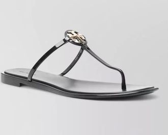 Tory Burch mini miller jelly sandals flat sole