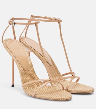 PARIS TEXAS Lidia patent leather sandals