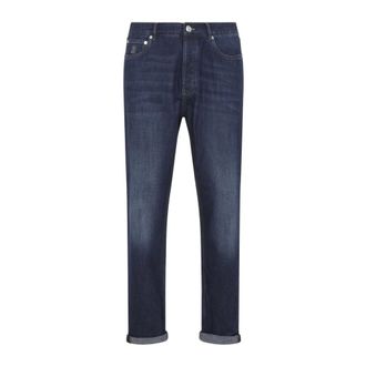 Brunello Cucinelli Uomo, Jeans, Blu, M, new