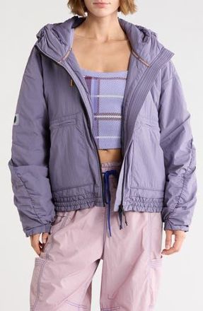 Free People Cloud Cover Systems Liner Jacket in Light Grey at Nordstrom Rack, Size X-Large