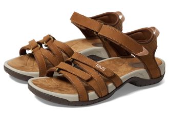 Teva Sandal W Tirra Leather Honey Brown, Womens Sneakers, Honey brown, 5.5 UK