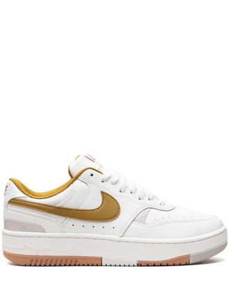 Nike Gamma Force lace-up sneakers - men - Rubber/Fabric/Leather - 9 - White
