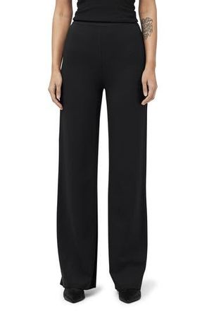 Rag & Bone Irina Pull-On Wide Leg Ponte Pants in Black at Nordstrom Rack, Size Small