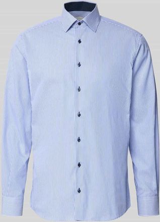 Eterna Regular Fit Businesshemd aus reiner Baumwolle in Royal, Größe 39