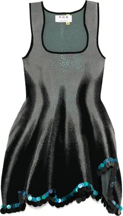 Ph5 Alyssa wavy tank dress - Black