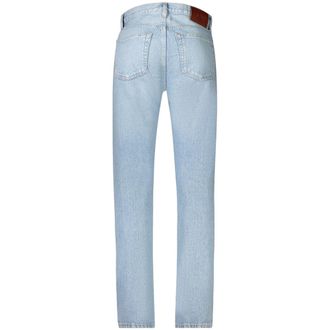 Calvin Klein Cotton Straight Jeans - Blue