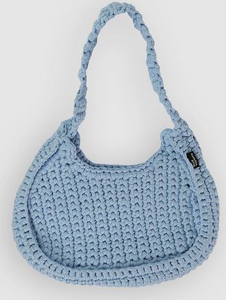 Blue Tomato Crochet Moon Handtasche blau