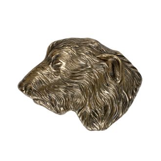 OEM Irish Wolfhound: Una Placa Conmemorativa Con Un Perro, Un Agradecimiento Personalizado, Un Premio, Un Diploma Con Dedicatoria De La Marca Art-dog