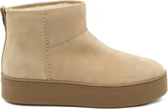 Hogan Shearling Ankle Boots