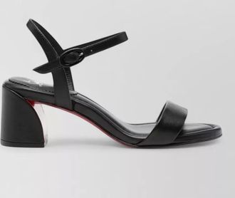 Christian Louboutin leather block heel sandals