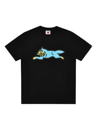 Icecream Running Dog T-shirt - Black