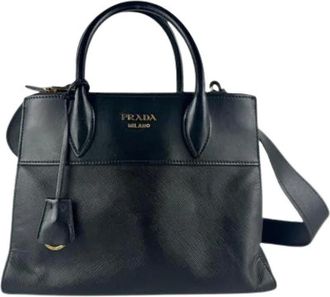 Prada Pre-owned Handbags, female, Black, Size: ONE SIZE Pre-owned Vintage Shoulder Bag