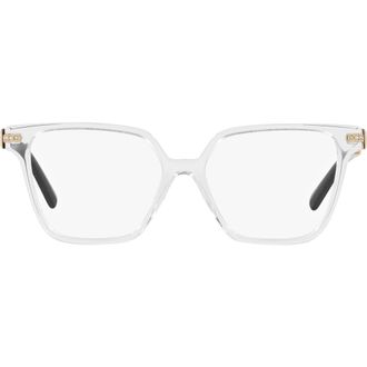 Tiffany & Co. 54mm Square Optical Glasses in Crystal at Nordstrom