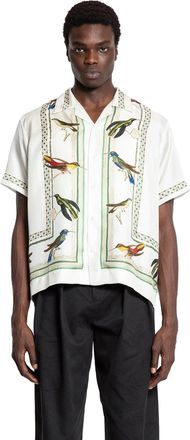 S.S.Daley Bird Print Silk Twill Shirt