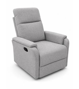 Home Heavenly Home Heavenly - Sill&oacute;n Reclinable Roid Con Palanca Lateral, Butaca Tapizada En Tela Resistente, 2 Posiciones Con Reposapi&eacute;s Ele Color: Gris