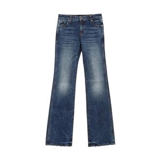 Khaite Khaite Jeans - Dames - Jeans - Blauw - Maat: W26 Zijde