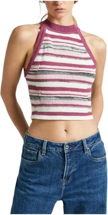 Pepe Jeans London Sleeveless Tops - Dames - Tops zonder mouwen - Veelkleurig - M - Tops