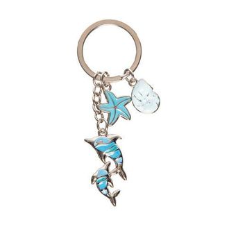 Beachcombers Dolphin Keychain in Blue at Nordstrom