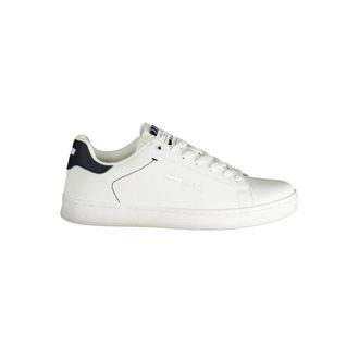 Gas Gas, Schoenen, Heren, Wit, 44 EU, Polyester, Witte Polyester Heren Sneaker
