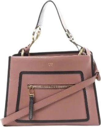 Fendi Pre-owned Handbags, female, Pink, Size: ONE SIZE Pre-owned Vintage Handbag