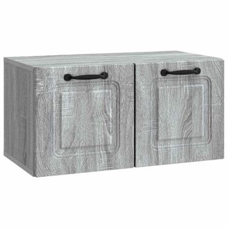 vidaXL Mueble Para Tv De Pared Gris Sonoma 59,5 X 31 X 30 Cm Vidaxl