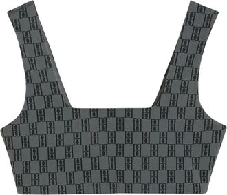 By Malene Birger Tops, Dames, Grijs, S, Braga Athletic Top