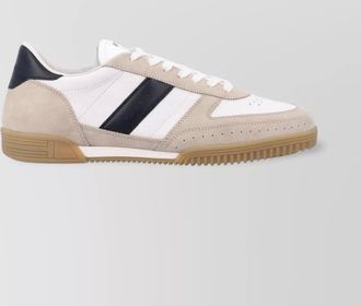 Tom Ford terence sneaker with almond toe and leather upper