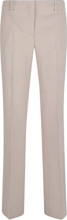 Ermanno Scervino Elegante Damesbroek - Dames - Slim Fit Broeken - Beige - M - Broeken